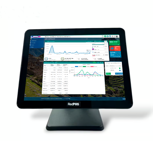PANTALLA ALL IN ONE CON TOUCH+CPU INTEGRADO